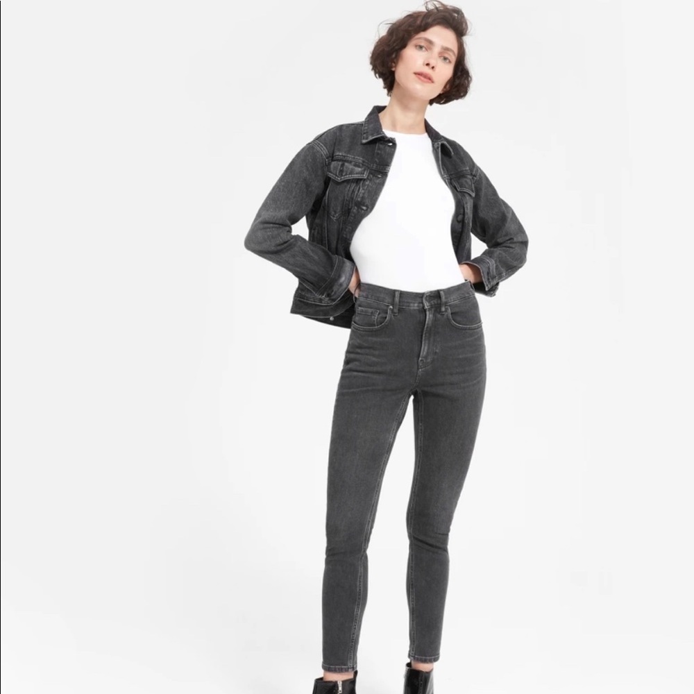 Everlane high rise skinny